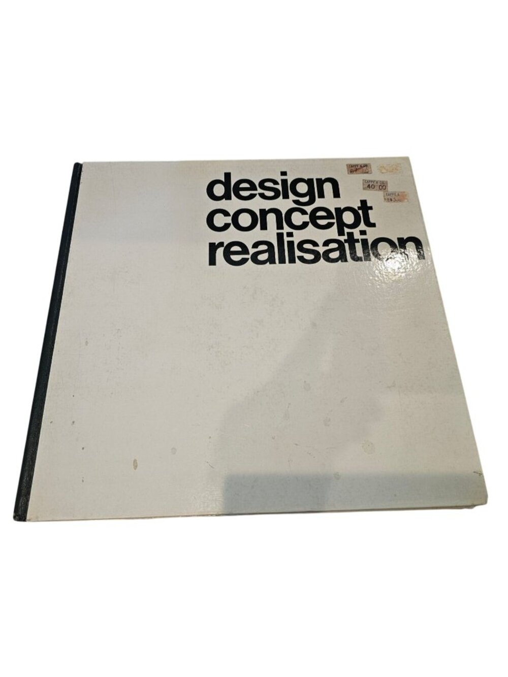 Design Concept Realisation Hardcover Book Wolfgang Schmittel 1975 ABC Ed Zurich